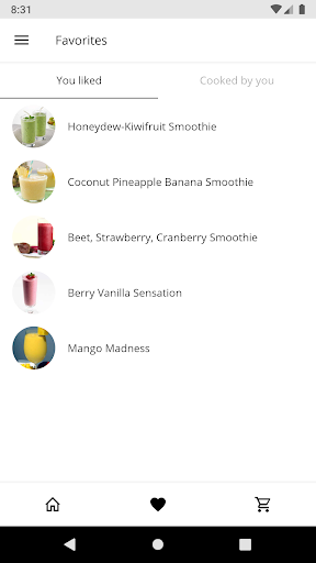 Healthy Smoothie Recipes - Image screenshot of android app