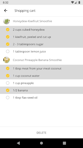 Healthy Smoothie Recipes - Image screenshot of android app