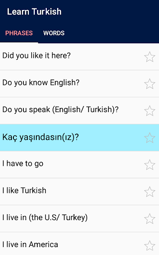Learn Turkish Free - Offline - عکس برنامه موبایلی اندروید