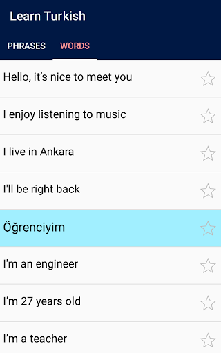 Learn Turkish Free - Offline - عکس برنامه موبایلی اندروید
