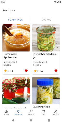 Canning Recipes - Image screenshot of android app