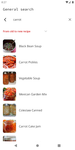 Canning Recipes - Image screenshot of android app