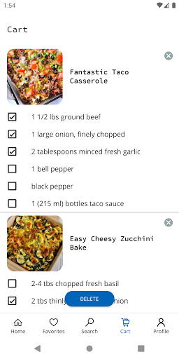 Casserole Recipes - Image screenshot of android app