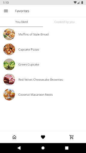 Cupcake Recipes - Image screenshot of android app