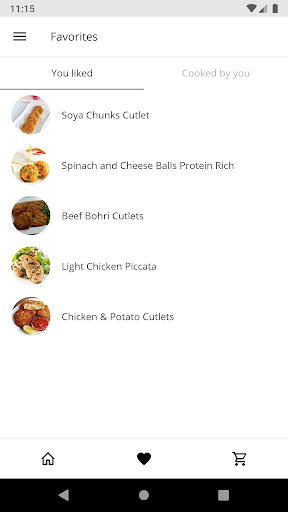 Cutlet recipes - Image screenshot of android app