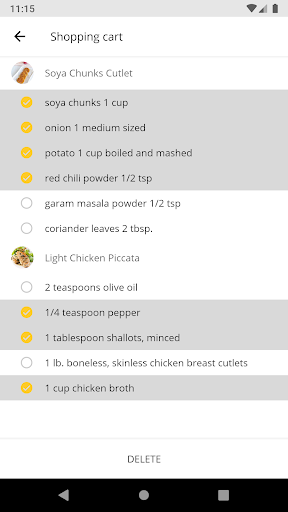 Cutlet recipes - Image screenshot of android app