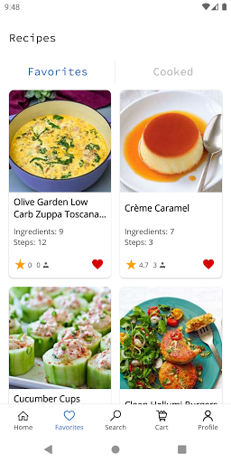Diet Recipes – Healthy Meals - Image screenshot of android app