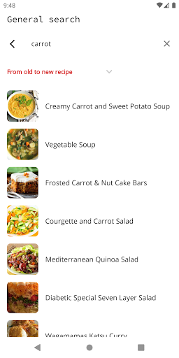 Diet Recipes – Healthy Meals - Image screenshot of android app