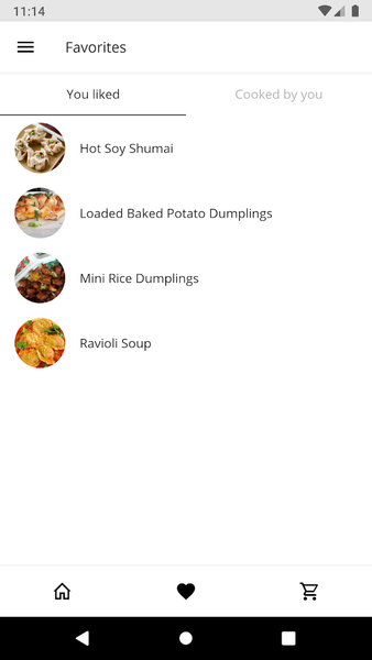 Dumpling Recipes - Image screenshot of android app