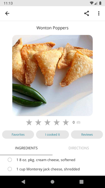 Dumpling Recipes - Image screenshot of android app