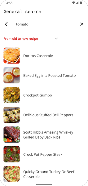 Recipe Book - Image screenshot of android app