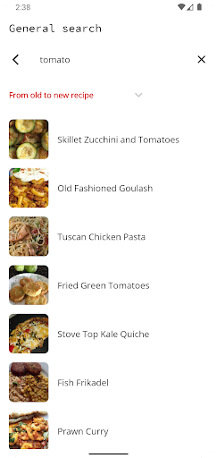 Stir Fry Recipes - Image screenshot of android app
