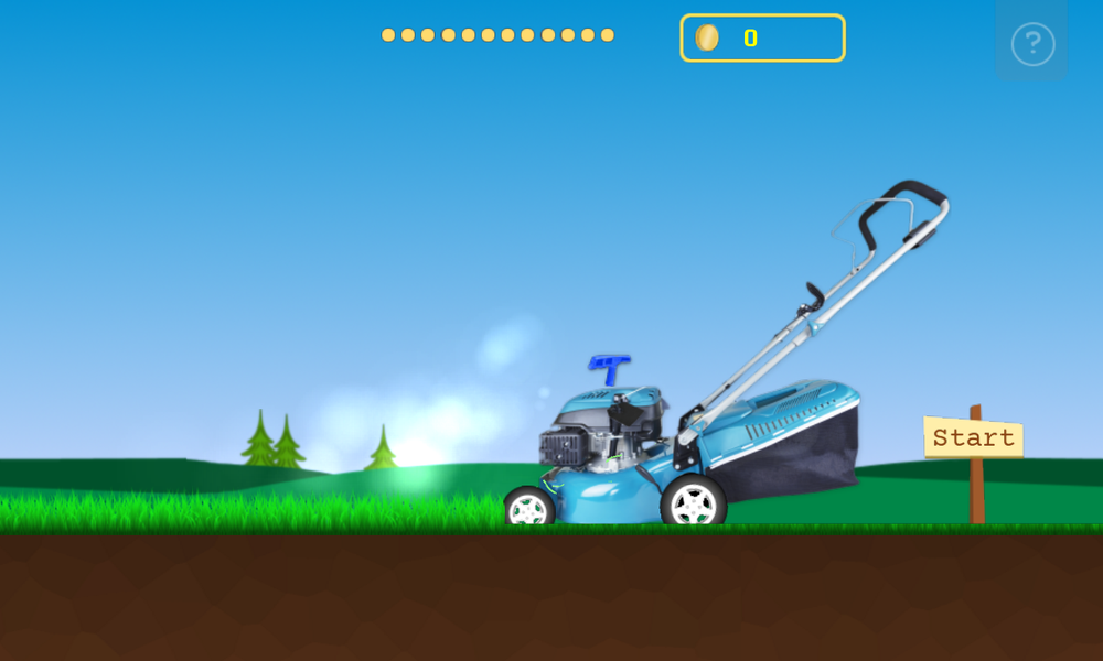 Lawn Mower - Gameplay image of android game