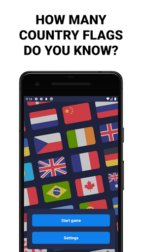 🌎World Flags Quiz: Guess the country by flag - Image screenshot of android app