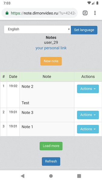 Notepad and Notes with sync - عکس برنامه موبایلی اندروید
