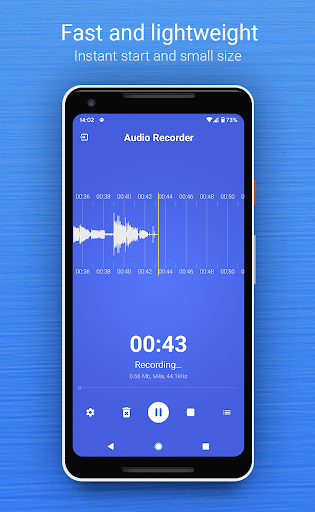 Audio Recorder - Image screenshot of android app