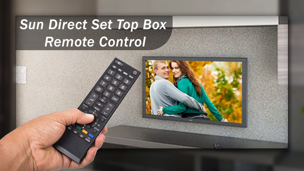 Sun Direct SetTop Box Remote - Image screenshot of android app