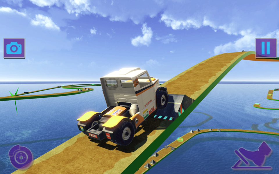 Ramp Stunt Desperate Idle Jeep - Image screenshot of android app