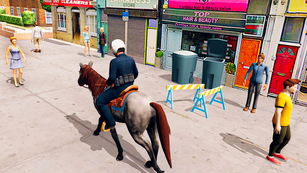 Horse Chase: Police Game Thief - عکس بازی موبایلی اندروید