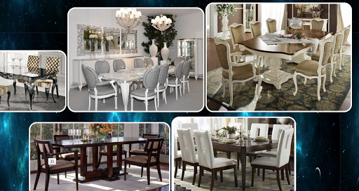 Design of dining table sets - عکس برنامه موبایلی اندروید