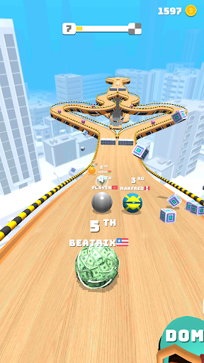 Sky Ball Racing - عکس برنامه موبایلی اندروید