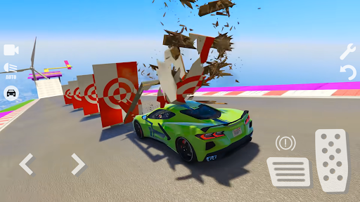 Spider Superhero Car Stunts - Image screenshot of android app