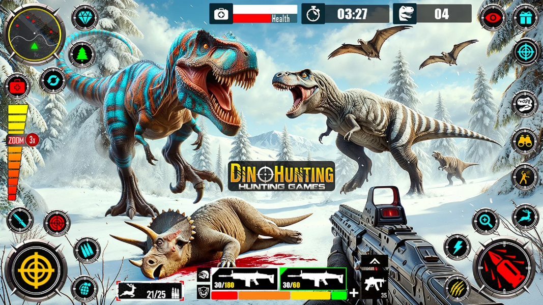 Wild Dino Family Life Sim - عکس بازی موبایلی اندروید