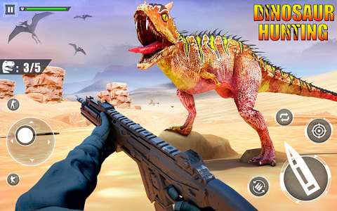 Dinosaur hunting game offline para Android - Download