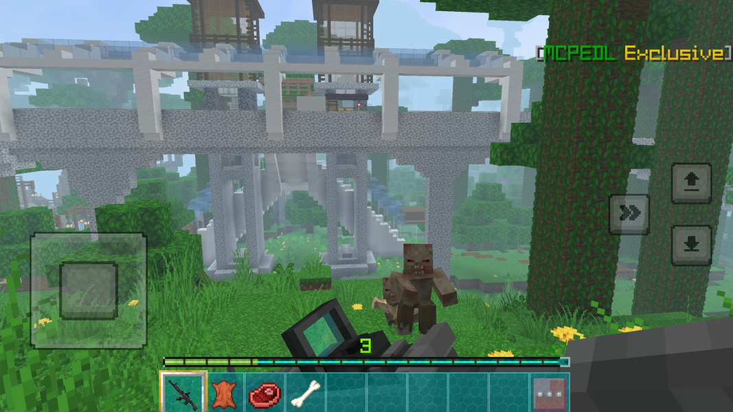 Prehistoric Craft - Gameplay image of android game