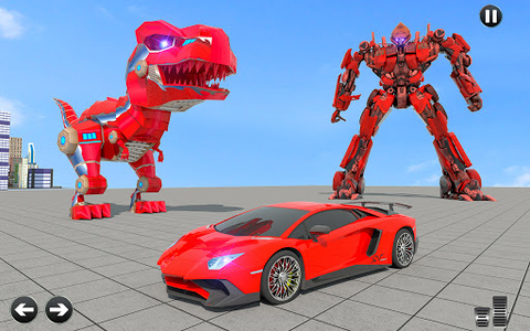 Dino Car Game: Flying Car Robot Games for Android - Download | Cafe Bazaar
