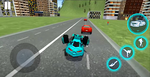 Robot Transforming: Car Robot - Image screenshot of android app
