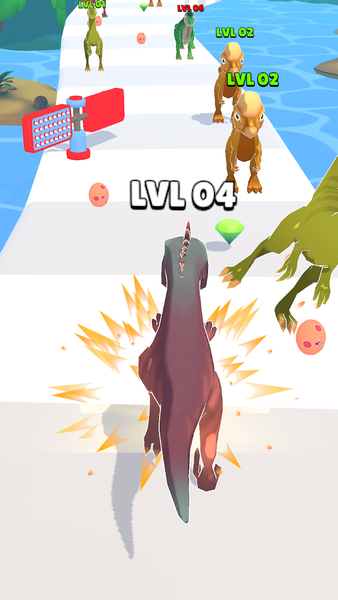 Dinosaur Evolution: Dino Run - عکس بازی موبایلی اندروید