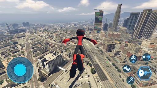 Stickman Rope Hero - Image screenshot of android app