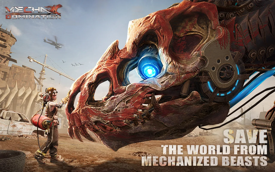 Mecha Domination: Rampage - Gameplay image of android game