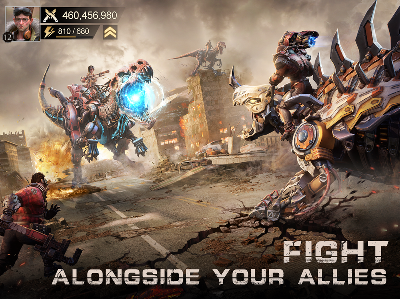 Mecha Domination: Rampage - Gameplay image of android game