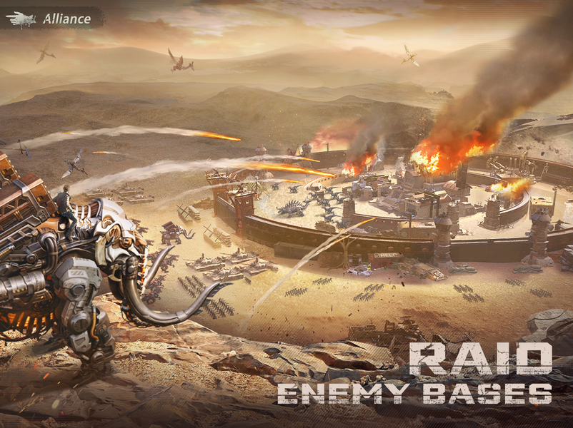 Mecha Domination: Rampage - Gameplay image of android game