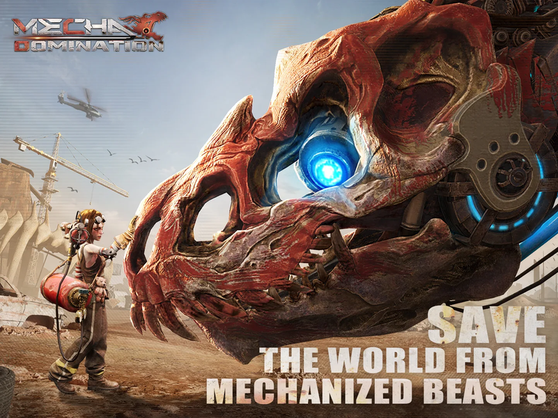 Mecha Domination: Rampage - Gameplay image of android game