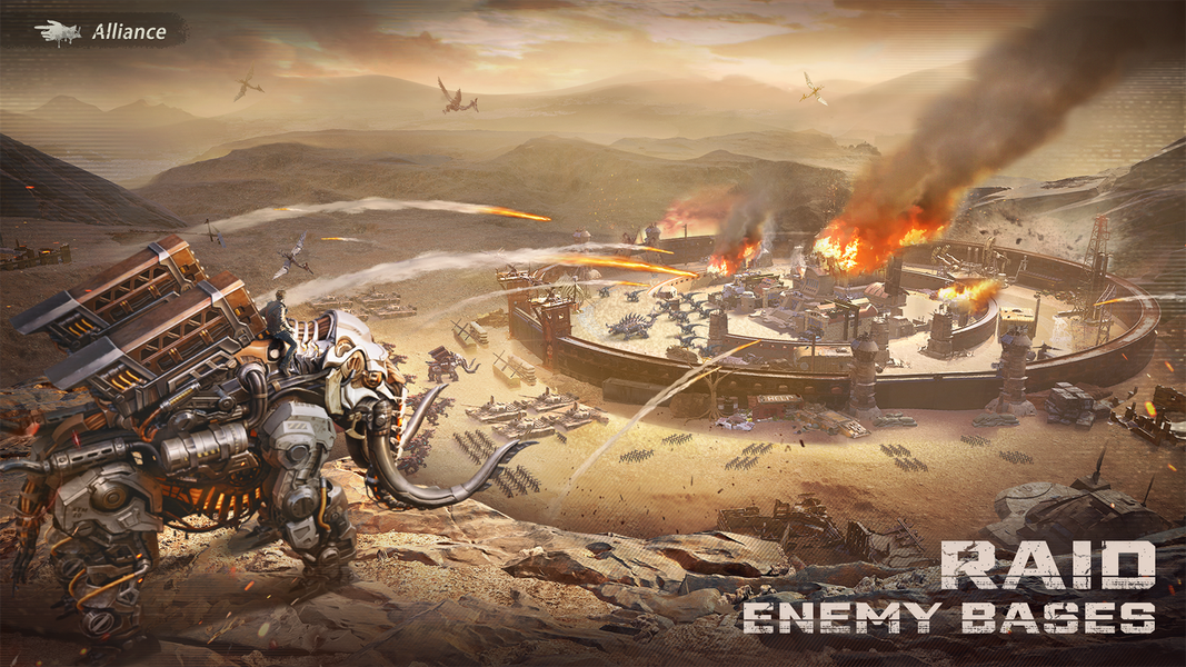 Mecha Domination: Rampage - Gameplay image of android game