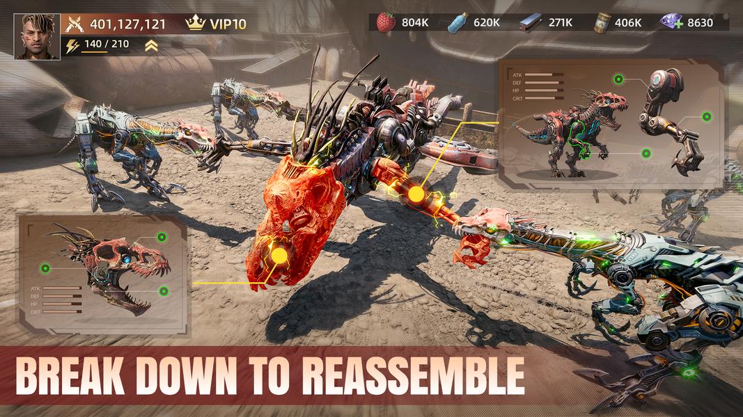 Mecha Domination: Rampage - عکس برنامه موبایلی اندروید