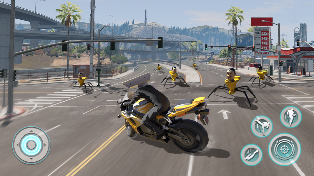 Super Rope Monster Game - Gameplay image of android game