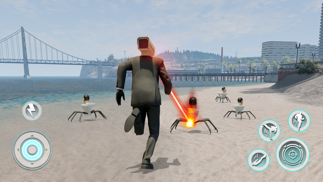 Super Rope Monster Game - Gameplay image of android game