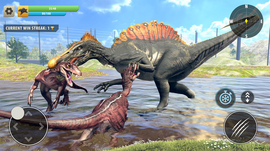 Dino escape: Jurassic universe - عکس بازی موبایلی اندروید