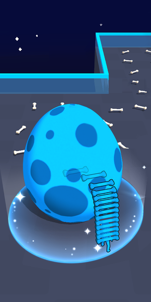 Dino Chaos: Crazy Race - Gameplay image of android game