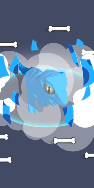 Dino Chaos: Crazy Race - Gameplay image of android game