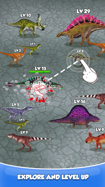 Merge Dino: Survival Monster - Image screenshot of android app