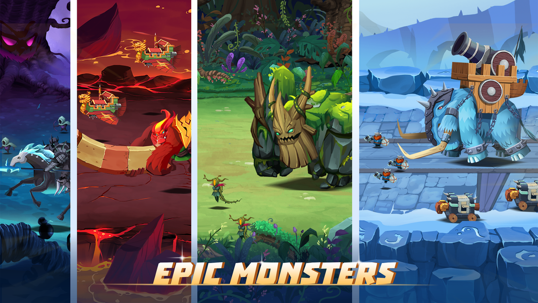 AFK Monster: Idle Hero Summon - Gameplay image of android game