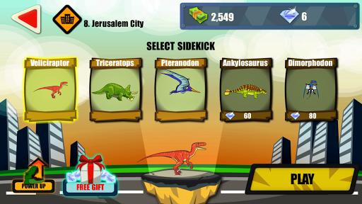 Jurassic Dinosaur City Rampage - عکس بازی موبایلی اندروید