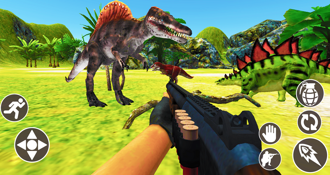 Dinosaur Hunt Challenge 2021: - عکس بازی موبایلی اندروید