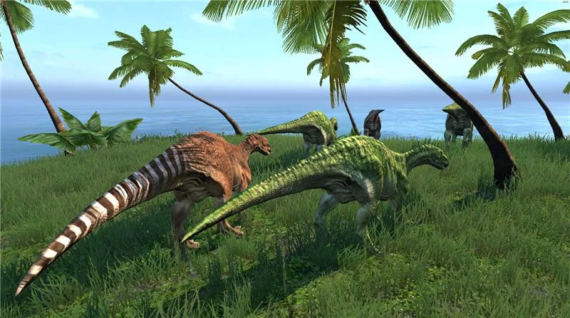 Jurassic Clash Primal Dino Sim - Gameplay image of android game