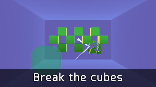 Cube Breaker 3D - Gameplay image of android game